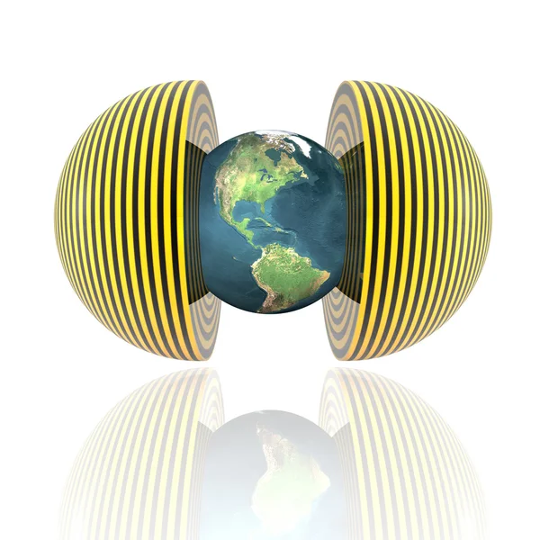 3d earth — Stock Photo, Image