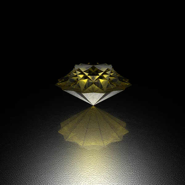 Diamante luminoso fresco — Foto Stock