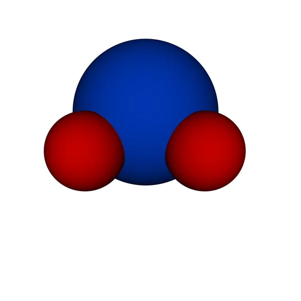 Vatten molekyl h2o — Stockfoto