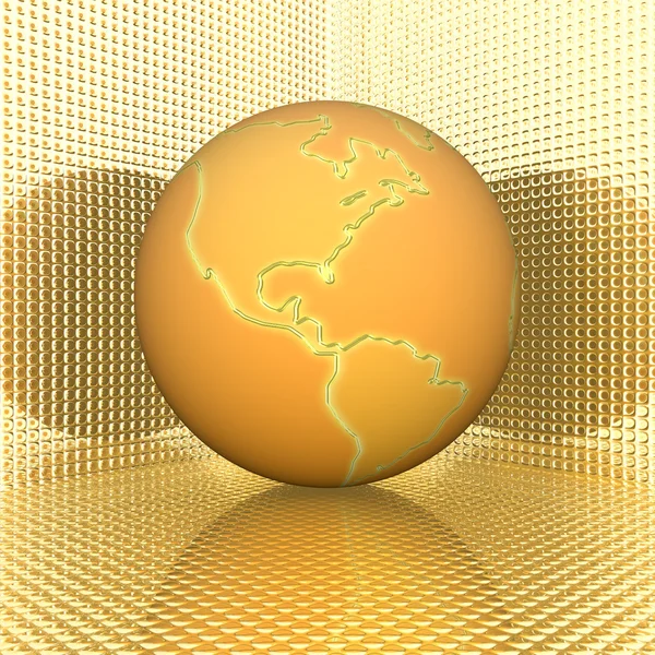 3d earth — Stock Photo, Image