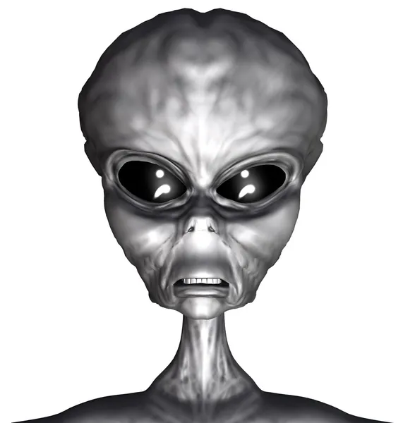Alien portrait — Stock Photo, Image