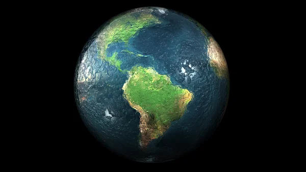 Aarde in de ruimte — Stockfoto