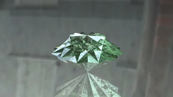 Fajny jasny diament genialny — Zdjęcie stockowe