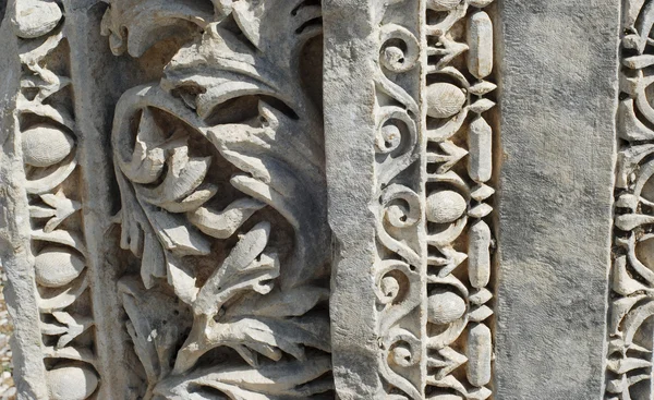Detail z antické architektury v myra — Stock fotografie