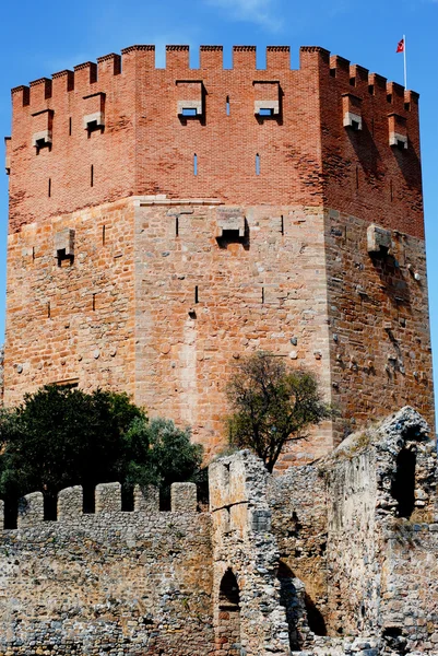 stock image Old tower in alania