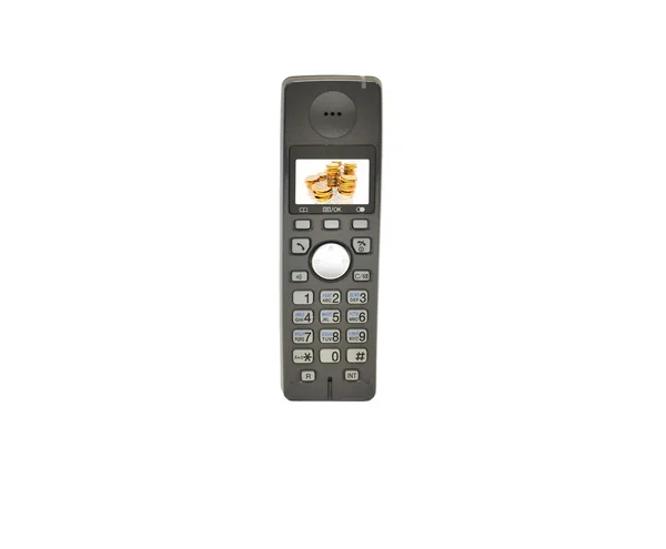 Phone tube isolated on a white background — Stock Photo, Image