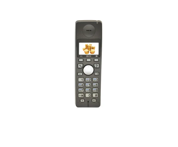 Phone tube isolated on a white background — Stock Photo, Image