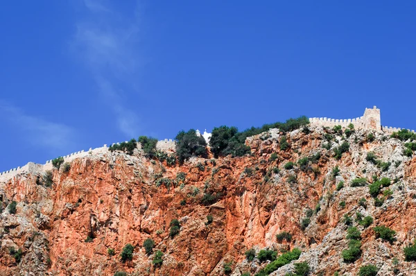 stock image View of a mediterranean city alania