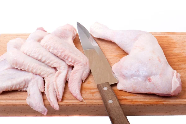 Uncooked chicken — Stock Photo, Image