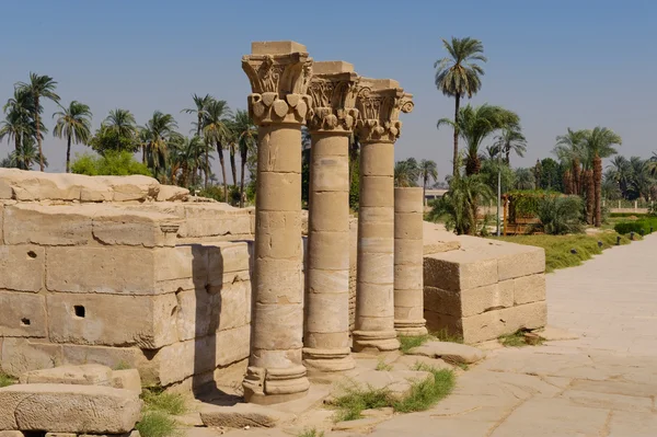 Dendera tempel in der nähe von luxor, ägypten, afrika — Stockfoto