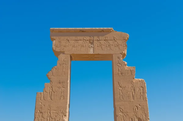 Templo de Dendera perto de Luxor, Egito, África — Fotografia de Stock