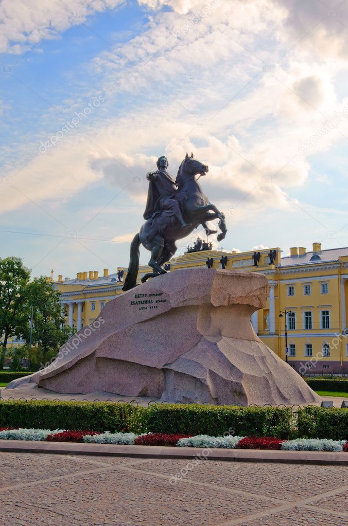 Monument of Peter the First, St.Petersburg, Russ