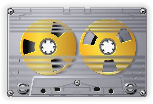 Cassetta audio — Vettoriale Stock