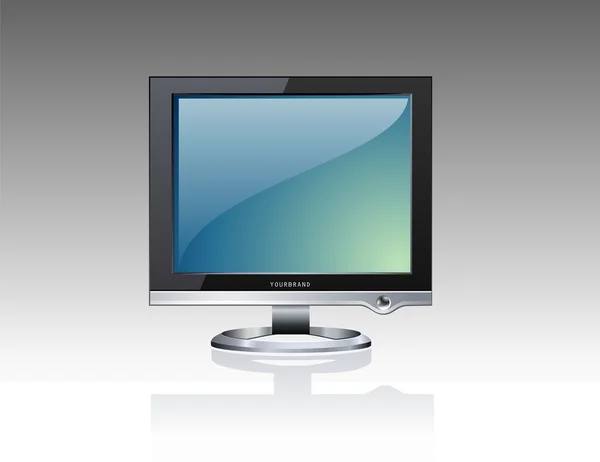 LCD Screen — Stock Vector