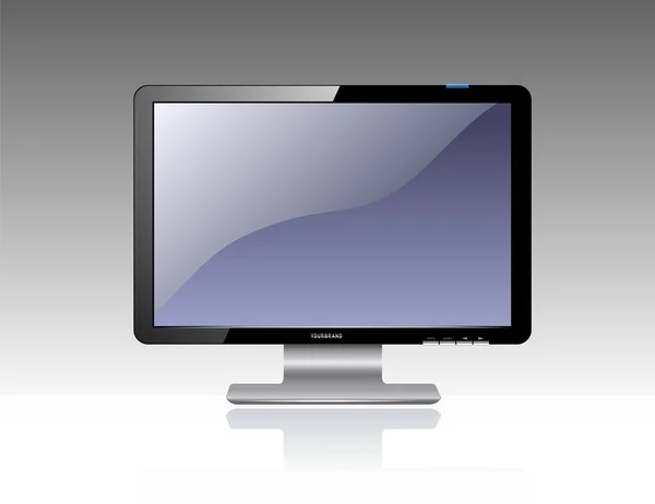 Lcd-Bildschirm — Stockvektor