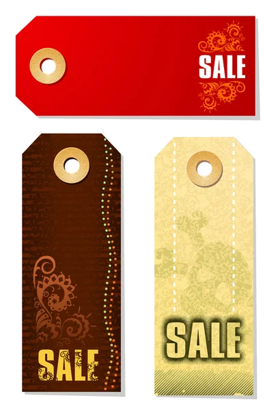 Sales Tags — Stock Vector