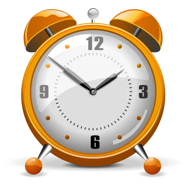 Reloj despertador — Vector de stock
