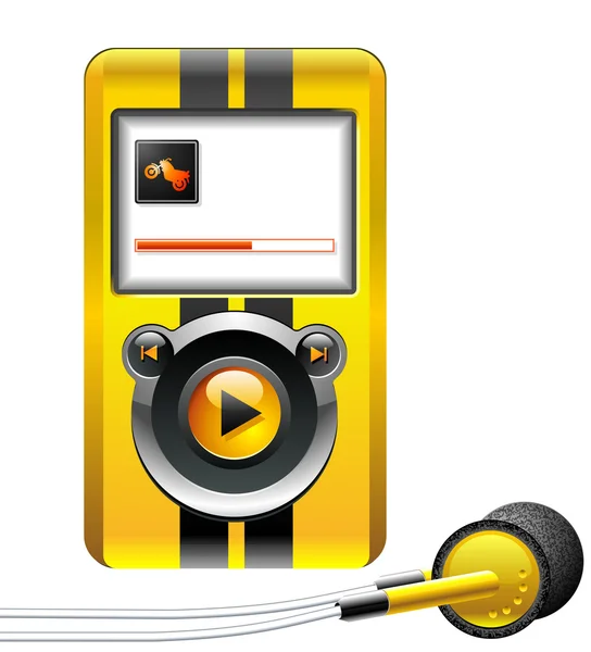 MP3 Player — Stock Vector