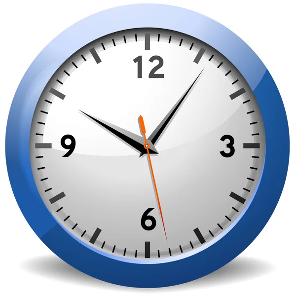 Reloj de oficina clásico — Vector de stock