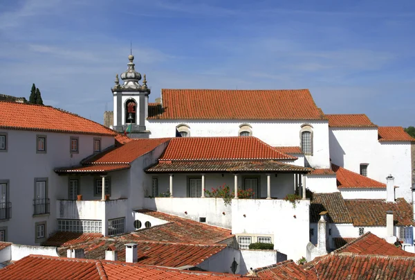 Widok Óbidos — Zdjęcie stockowe