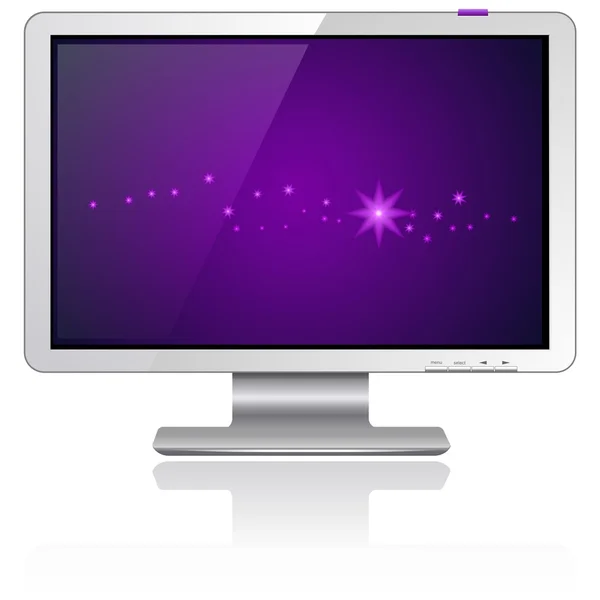 LCD scherm — Stockvector