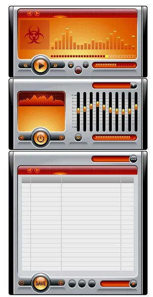 MP3 Media Player — Fotografia de Stock