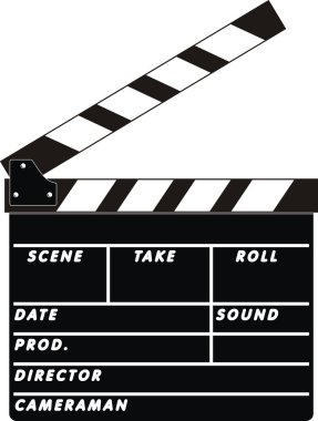 Clapboard clipart