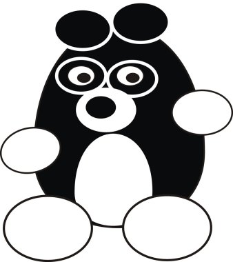 Panda clipart