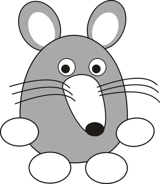Сірий Пацюк — стоковий вектор