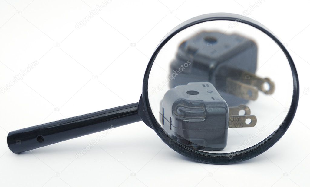 Magnifier glass and adapters