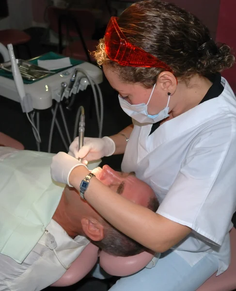 stock image Dentist treatment