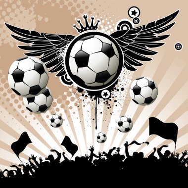 Football background clipart