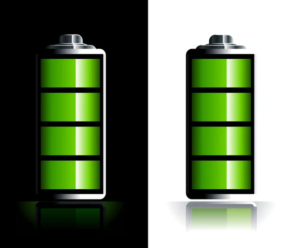Setje batterijen — Stockvector