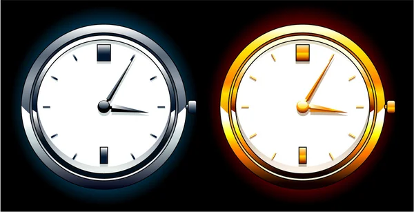 Ρεαλιστική ρολόι — Διανυσματικό Αρχείο