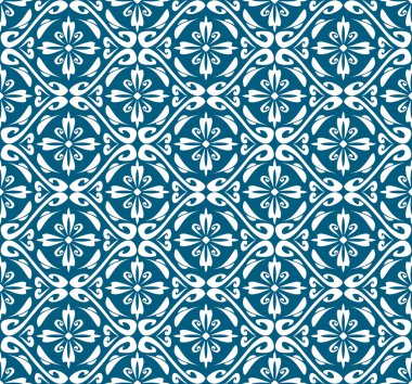 Seamless Ornamental Wallpaper clipart