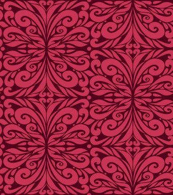 Seamless Ornamental Wallpaper clipart