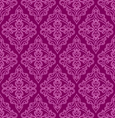 Seamless Ornamental Wallpaper clipart