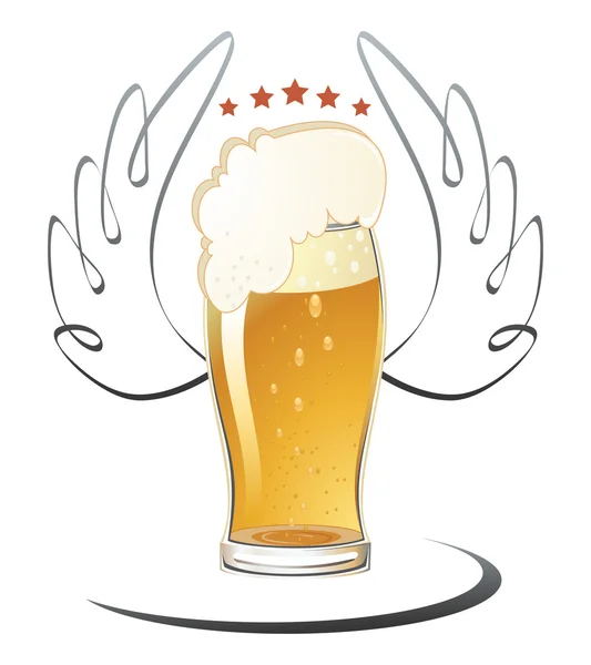 Bier — Stockvector