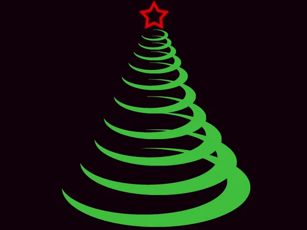 Christmas fir-tree — Stock Photo, Image