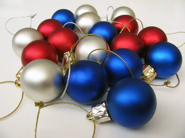 Color christmas balls — Stock Photo, Image