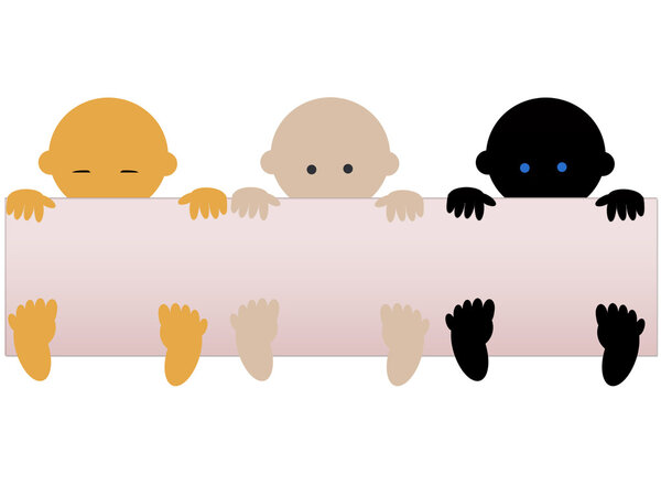 Три международных ребенка
