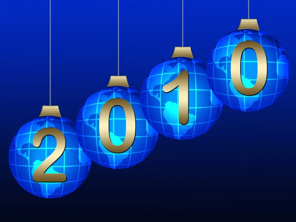 Hintergrund zum neuen Jahr — Stockfoto