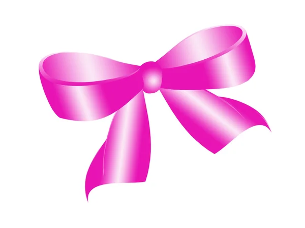 ピンクの弓 — ストック写真
