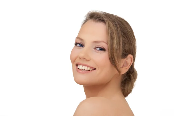 The young smiling woman — Stock Photo, Image