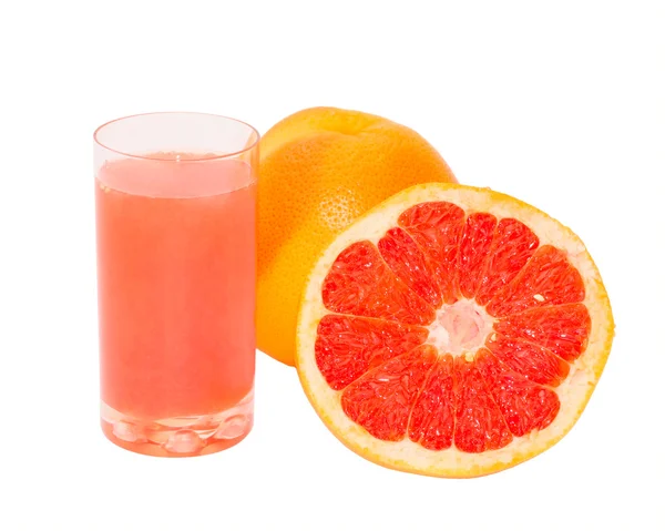 Świeżość pomarańczowy grejpfrutowy sok — Zdjęcie stockowe