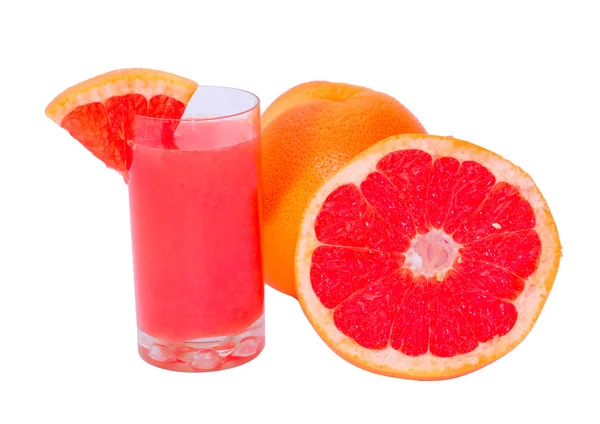 Świeżość pomarańczowy grejpfrutowy sok — Zdjęcie stockowe