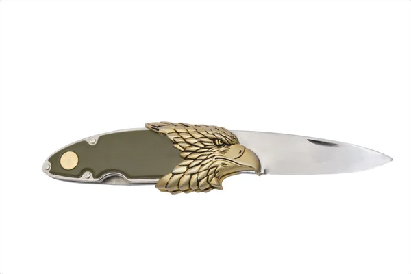 มีดที่มีหัวนกอินทรีทอง — ภาพถ่ายสต็อก