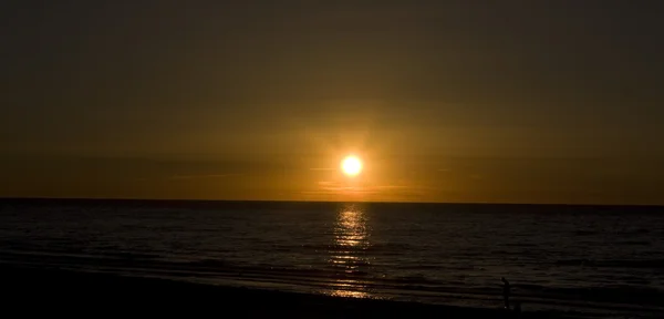 Sunset on Baltic sea — Stock Photo, Image