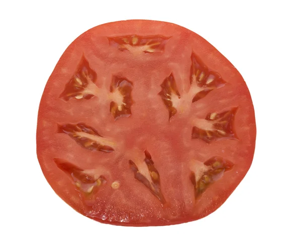 Pomodori rossi su backgroun bianco isolato — Foto Stock