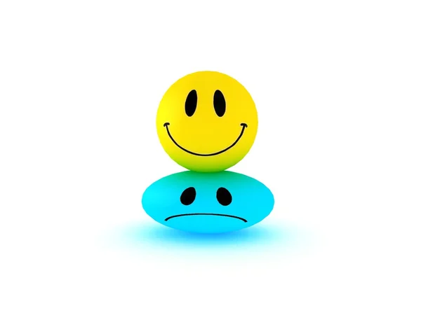 Smiles faces group — Stock Photo, Image